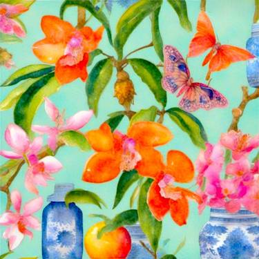 Original Impressionism Still Life Paintings by Sophie Clima