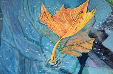 Original Contemporary Landscape Paintings by Vics Art