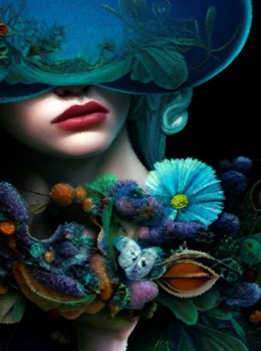 Original Abstract Women Digital by Olga Sosova