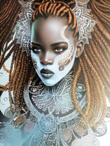 Original Abstract Women Digital by Olga Sosova