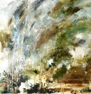 Original Abstract Expressionism Abstract Painting by Johanna Lisa