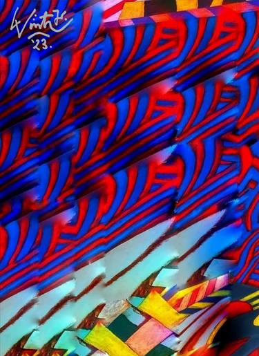 Original Contemporary Abstract Printmaking by Adam Würtz Jr