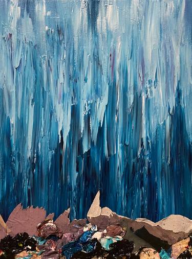 Original Abstract Landscape Painting by Natalie Gamble