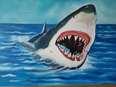 Print of Contemporary Fish Paintings by Sartika Mohomad