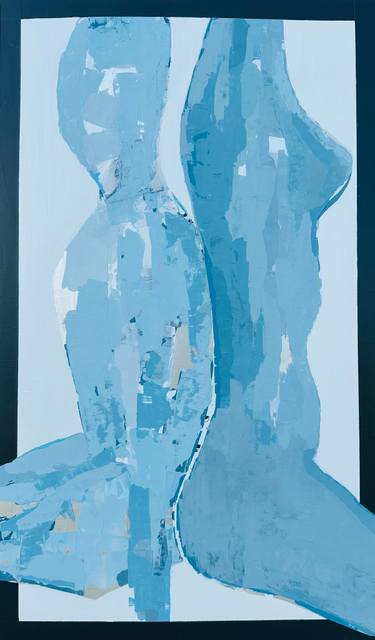 Original Abstract Painting by Alexandre  Moore Rockefeller 