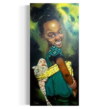 Original Figurative Time Paintings by John Mwadi