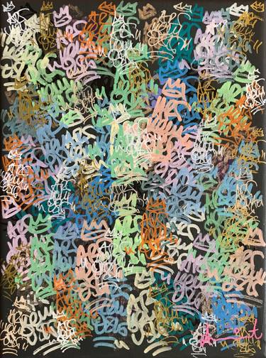 Original Conceptual Graffiti Paintings by Art Kmst