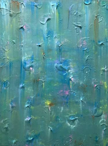 Original Abstract Expressionism Abstract Painting by Art Kmst