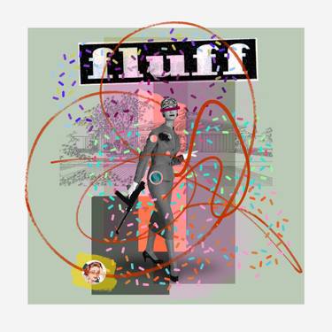 Original Contemporary Abstract Mixed Media by Wade Johnston