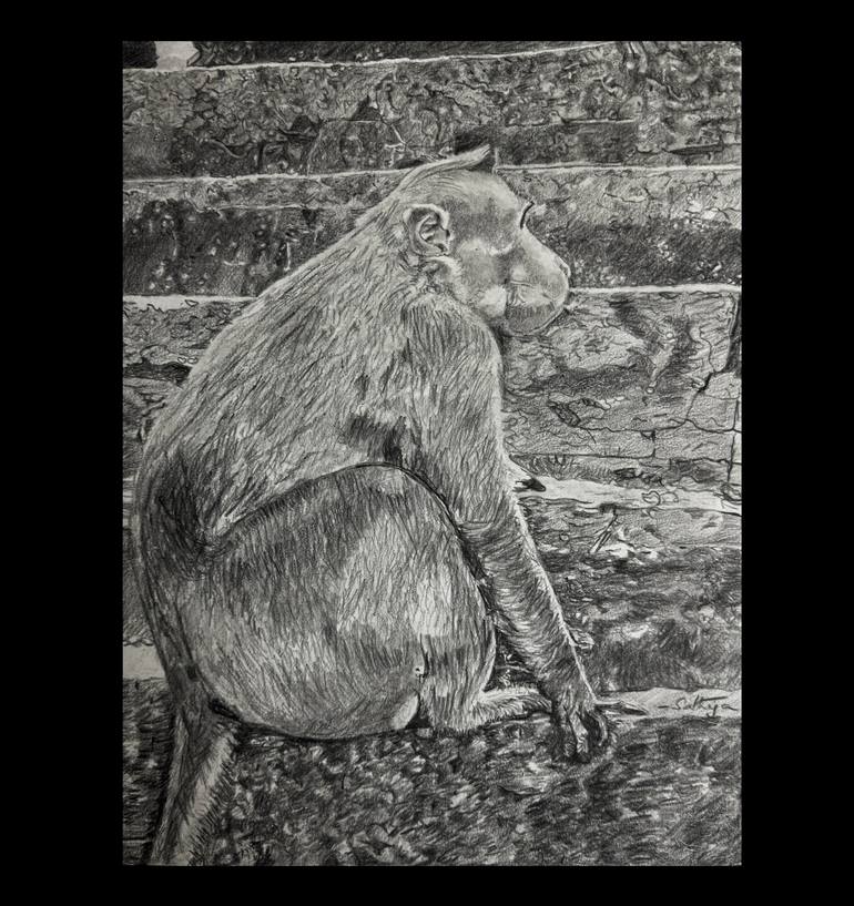 Print of Figurative Animal Drawings by Sathya Sharma
