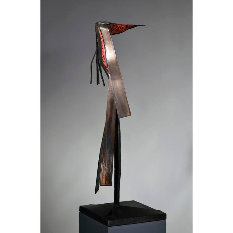 Original Abstract Expressionism Abstract Sculpture by André Van Der Linden