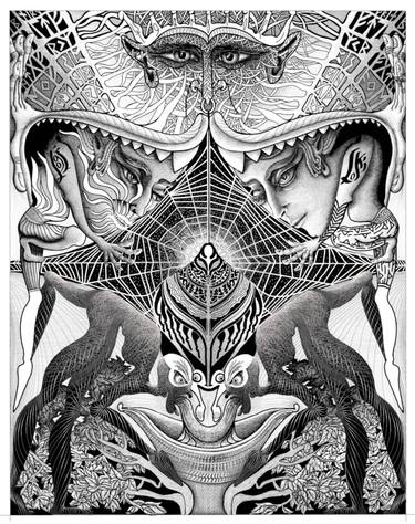 Original Symbolism Classical Mythology Digital by Artès Yann