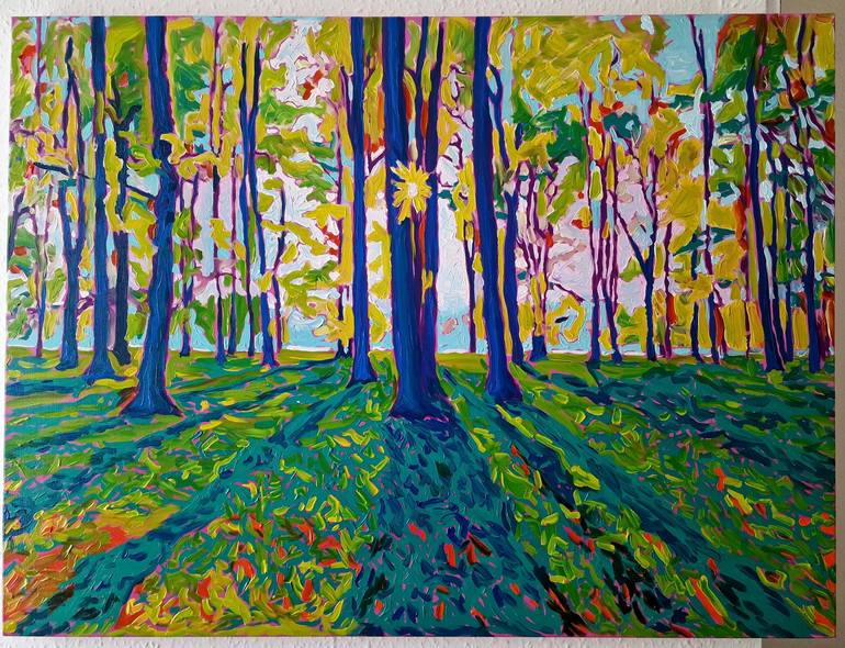 Original Impressionism Landscape Paintings by Tornike Artmeladze