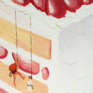Original Conceptual People Painting by Stepper Studio
