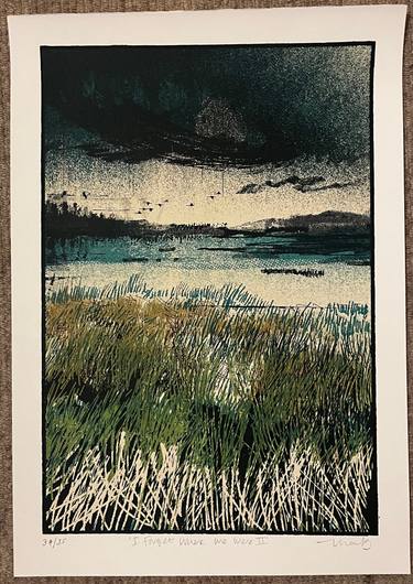 Original Contemporary Seascape Printmaking by Jon Mackay