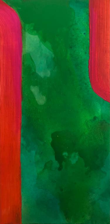 Original Abstract Expressionism Abstract Painting by Giulia Bordino