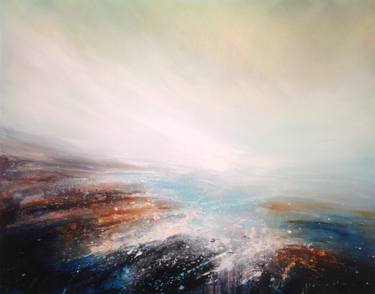 Original Abstract Expressionism Landscape Paintings by Tessa Houghton
