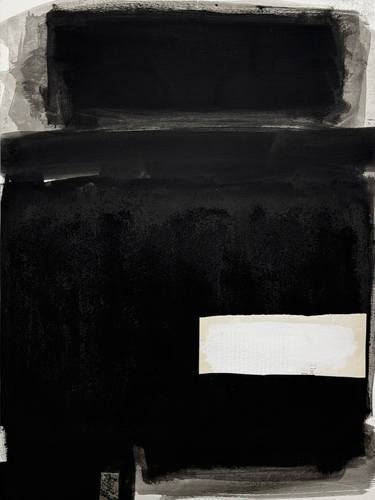 Original Abstract Expressionism Abstract Mixed Media by Kat Noonan