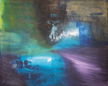 Original Abstract Painting by Stig Ingvar Helstrøm
