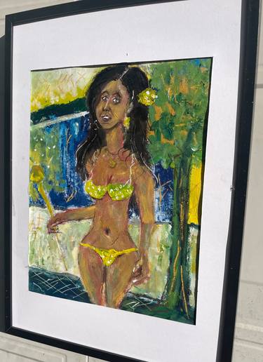Original Contemporary Women Painting by Daniel Smith