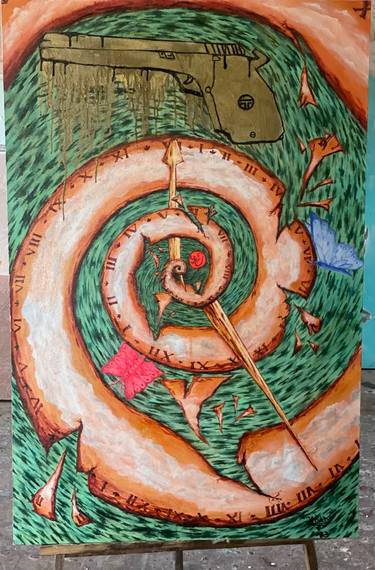 Original Contemporary Fantasy Painting by Dedi Dwi Utomo