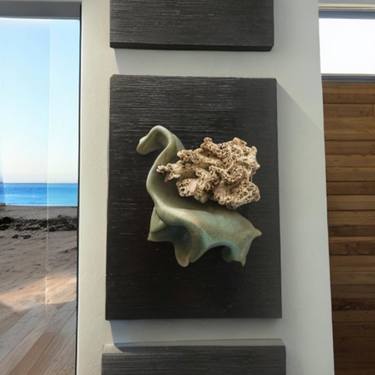 Original Contemporary Beach Mixed Media by Amelia Johannsen