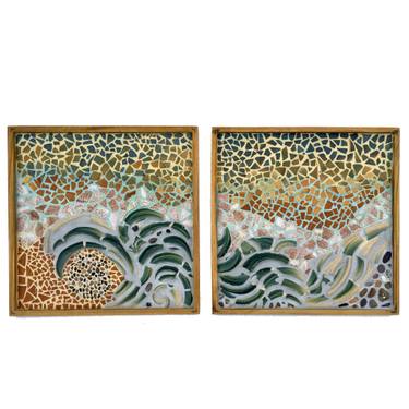 Original Conceptual Water Mixed Media by Amelia Johannsen