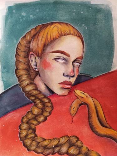 Original Conceptual Women Drawings by Beatriz Saavedra