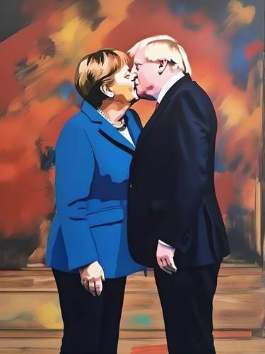 Original Digital Art Politics Printmaking by Lana Evanova