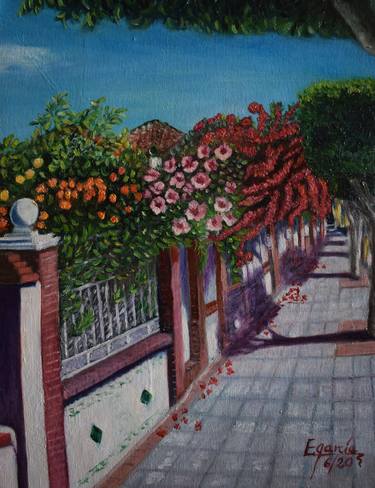 Original Realism Landscape Painting by Emilia García