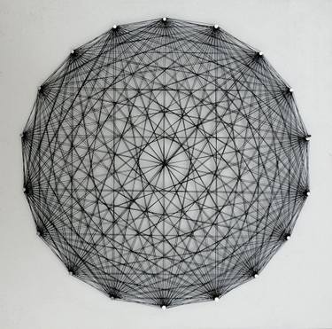 Original Abstract Geometric Sculpture by Faaiqa Abbas