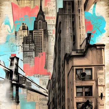 Original Abstract Architecture Digital by Cristian Popa