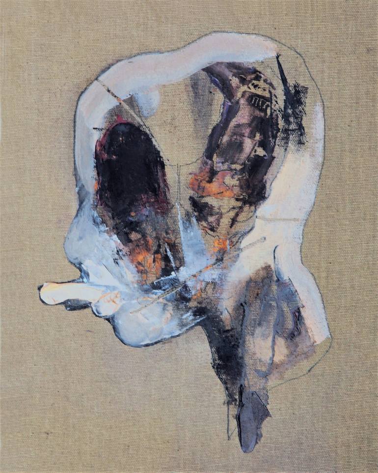 Print of Contemporary Portrait Paintings by Daniel Derderian
