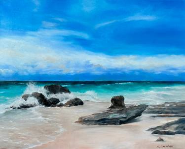 Original Realism Beach Painting by Svetlana Smorodinova