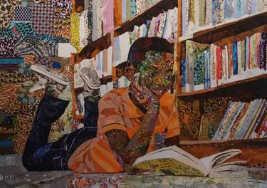 Original Conceptual Education Collage by Kofi Owusu