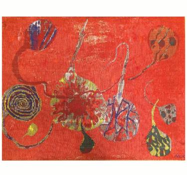 Original Modern Abstract Mixed Media by Maruta Koncevica