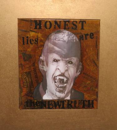 Original Portraiture People Mixed Media by Alan Pringle