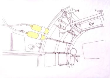 Print of Documentary Time Drawings by Martín Marro