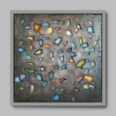 Original Abstract Patterns Mixed Media by David Ellis