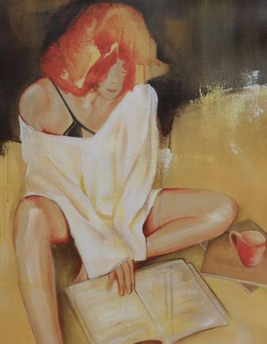 Original Contemporary Women Painting by Katarina Branisova