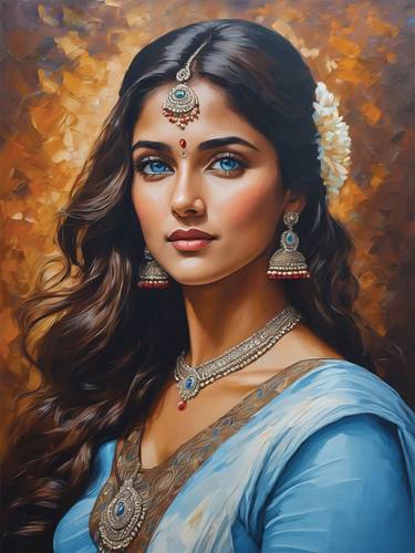 Original Artificial Intelligence Women Digital by Deepak Creation Pta