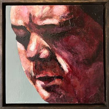 Original Abstract Expressionism People Painting by Brad Miller