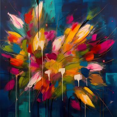 Original Abstract Graffiti Digital by Anastasiia Bogdanova