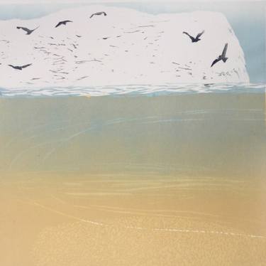 Original Abstract Landscape Printmaking by Marta Wakula-Mac