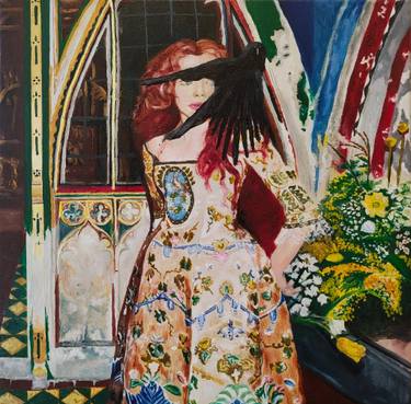 Original Figurative People Painting by Vytoria Pawloski Godiemski