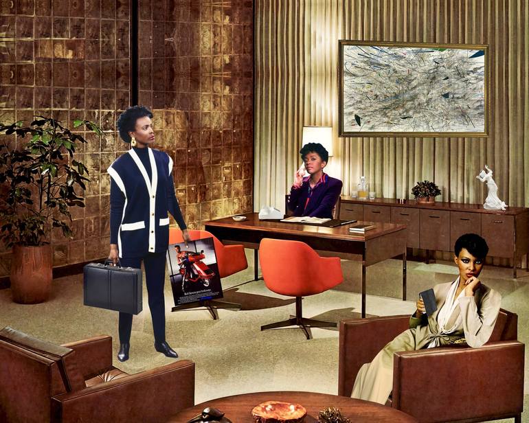 Original Contemporary People Digital by Katasi Kulubya
