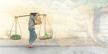Original Digital Art Rural Life Mixed Media by Michel Arnault