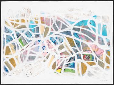 Original Abstract Expressionism Abstract Mixed Media by Audra Townsend