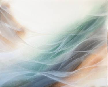 Original Abstract Nature Mixed Media by Katri Kos