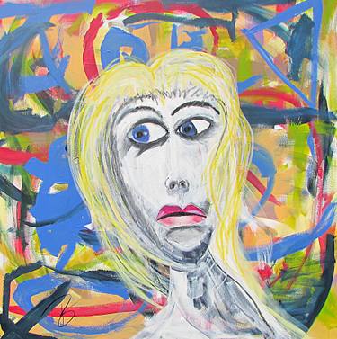 Original Abstract Women Mixed Media by Richard Ray